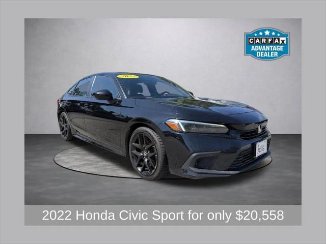2022 Honda Civic Sport for sale in Auburn, MA