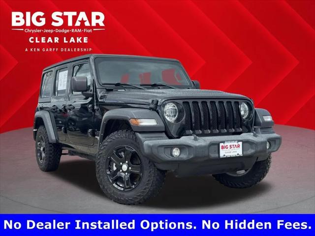 2021 Jeep Wrangler Sport S 4x4 for sale in Webster, TX