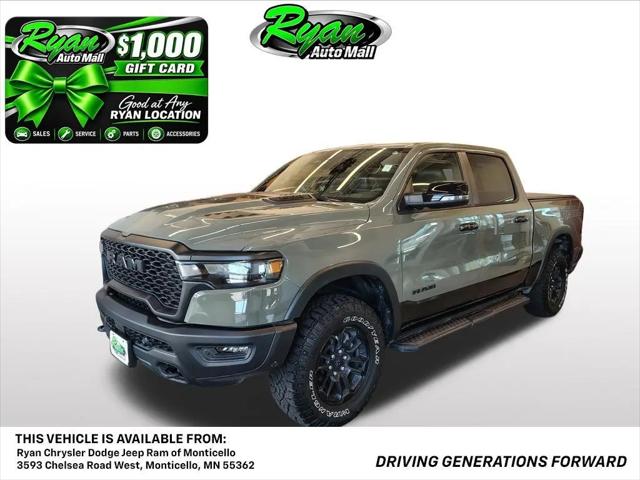 2026 Ram 1500 Rebel Crew Cab 4x4 5'7" Box for sale in Monticello, MN