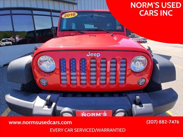 2016 Jeep Wrangler Unlimited Sport for sale in Wiscasset, ME