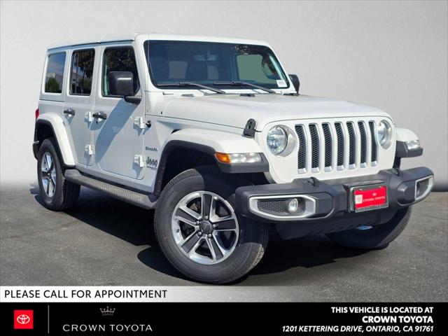 2019 Jeep Wrangler Unlimited Sahara 4x4 for sale in Ontario, CA
