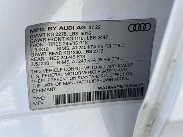 2023 Audi allroad Premium Plus 45 TFSI quattro S tronic
