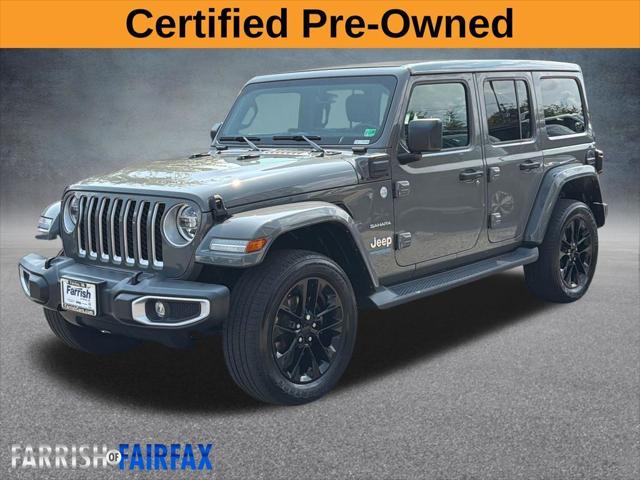 2021 Jeep Wrangler 4xe Unlimited Sahara 4x4 2021 Jeep Wrangler 4xe Unlimited Sahara 4x4