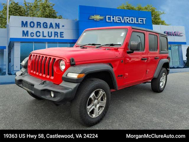 2022 Jeep Wrangler Unlimited Sport RHD 4x4 for sale in Castlewood, VA