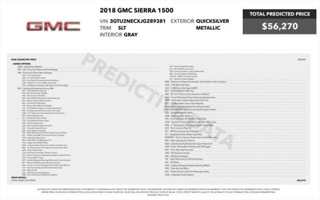 2018 GMC Sierra 1500 SLT for sale in Stafford, VA