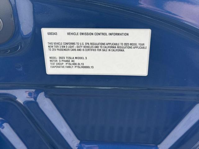 2023 Tesla Model 3 Rear-Wheel Drive