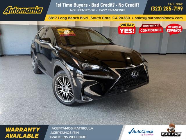 2016 Lexus NX 300h 300h for sale in South Gate, CA