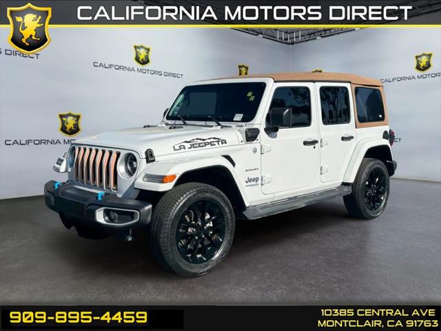 2022 Jeep Wrangler 4xe Unlimited Sahara 4x4 for sale in Montclair, CA