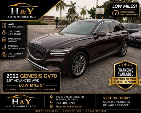 2022 Genesis GV70 2.5T AWD for sale in Hialeah, FL