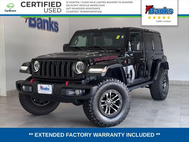 2024 Jeep Wrangler 4-Door Recon 4x4 for sale in Concord, NH