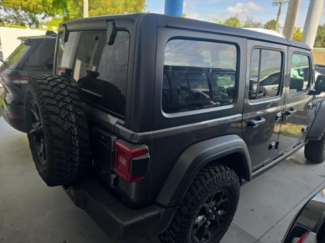 2021 Jeep Wrangler Unlimited Willys 4x4 2021 Jeep Wrangler Unlimited Willys 4x4