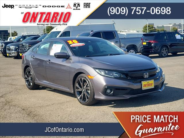 2020 Honda Civic Sport for sale in Ontario, CA