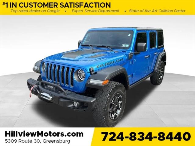 2022 Jeep Wrangler 4xe Unlimited Rubicon 4x4 2022 Jeep Wrangler 4xe Unlimited Rubicon 4x4