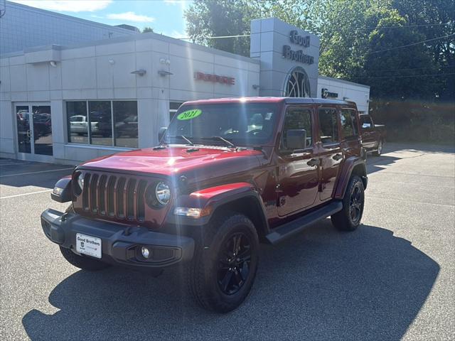 2021 Jeep Wrangler Sahara Altitude 4x4 for sale in South Weymouth, MA