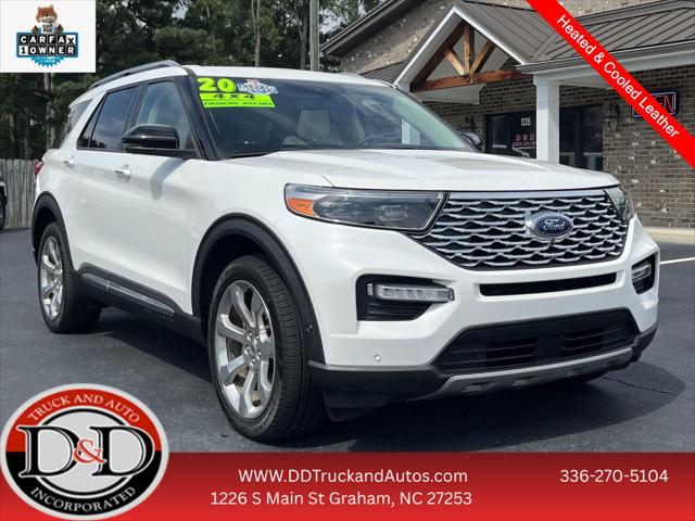 2020 Ford Explorer Platinum for sale in Graham, NC