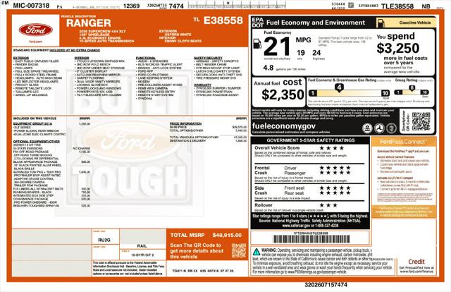 2026 Ford Ranger XLT