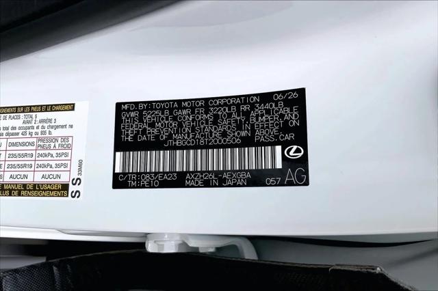 2026 Lexus ES 350 Premium+