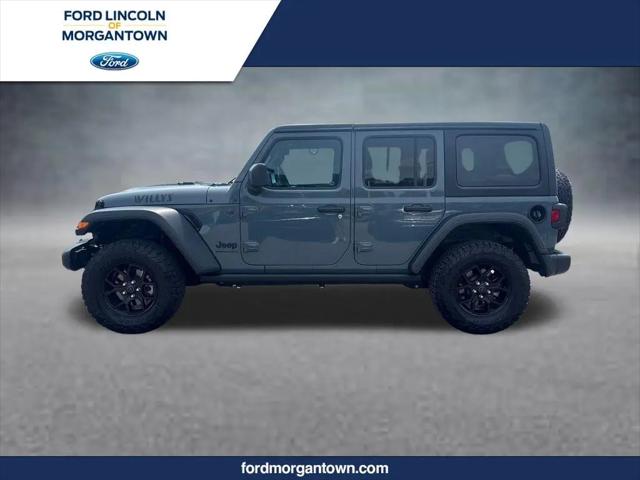 2024 Jeep Wrangler 4-Door Willys 4x4 for sale in Morgantown, WV