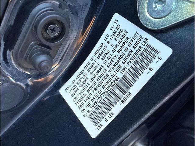 2016 Honda Civic EX
