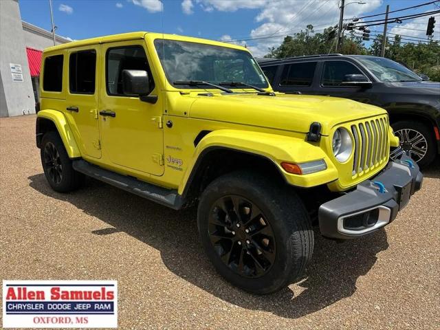 2022 Jeep Wrangler 4xe Unlimited Sahara 4x4 for sale in Oxford, MS