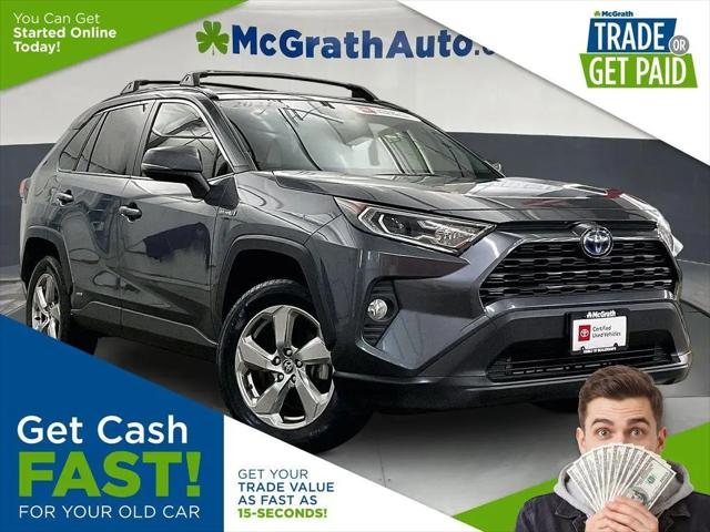 2021 Toyota RAV4 Hybrid XLE Premium for sale in Iowa City, IA