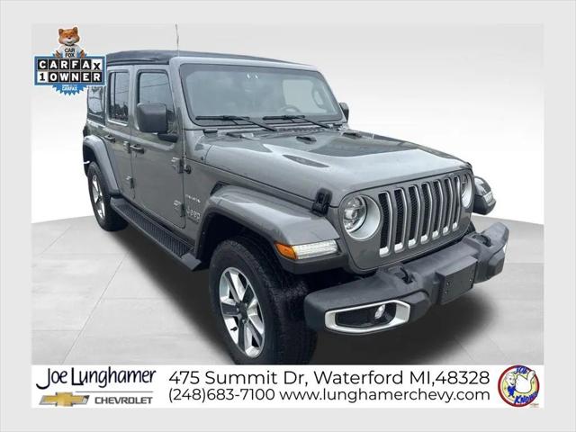 2022 Jeep Wrangler Unlimited Sahara 4x4 for sale in Waterford, MI