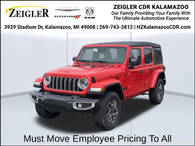 2025 Jeep Wrangler 4-Door Sahara 4x4 for sale in Kalamazoo, MI