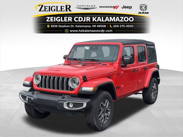 2025 Jeep Wrangler 4-Door Sahara 4x4 for sale in Kalamazoo, MI