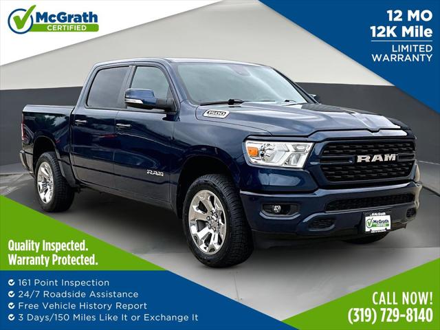 2022 Ram 1500 Big Horn Crew Cab 4x4 5'7" Box for sale in DUBUQUE, IA