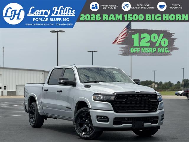 2026 Ram 1500 Big Horn Crew Cab 4x4 5'7" Box for sale in Poplar Bluff, MO
