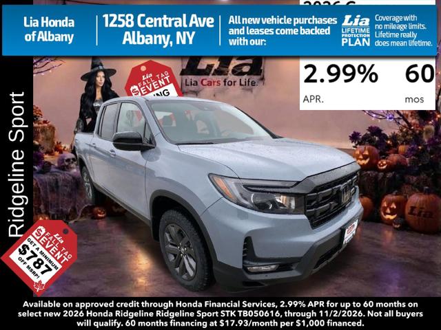 2026 Honda Ridgeline Sport for sale in Albany, NY