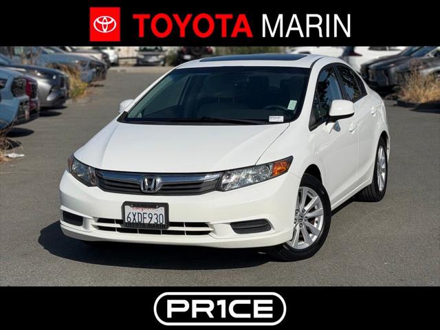 2012 Honda Civic EX for sale in San Rafael, CA