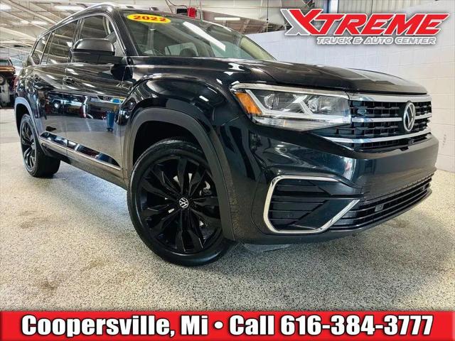 2022 Volkswagen Atlas 3.6L V6 SEL Premium R-Line for sale in Coopersville, MI