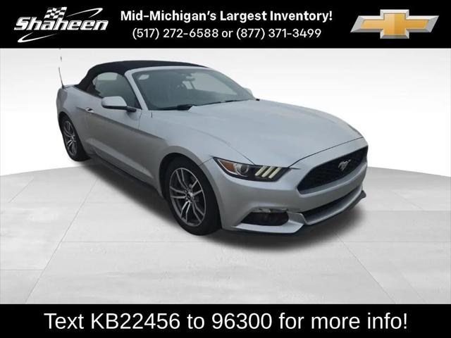 2015 Ford Mustang EcoBoost Premium for sale in Lansing, MI