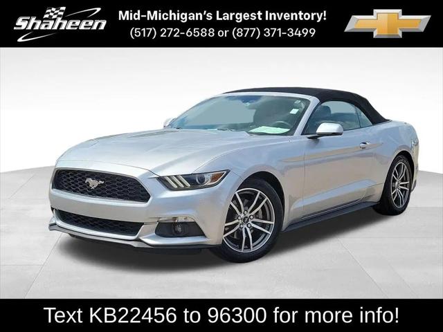 2015 Ford Mustang EcoBoost Premium for sale in Lansing, MI