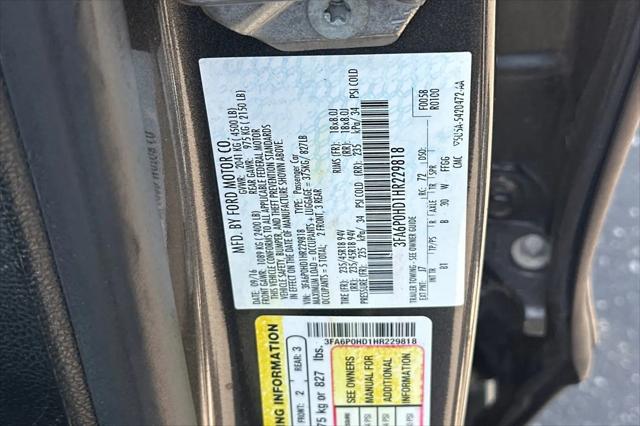 2017 Ford Fusion SE