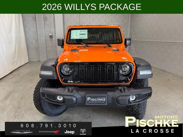 2026 Jeep Wrangler WRANGLER 4-DOOR WILLYS 2026 Jeep Wrangler WRANGLER 4-DOOR WILLYS