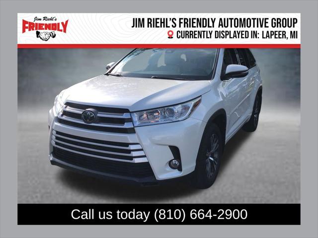 2018 Toyota Highlander LE Plus for sale in Lapeer, MI