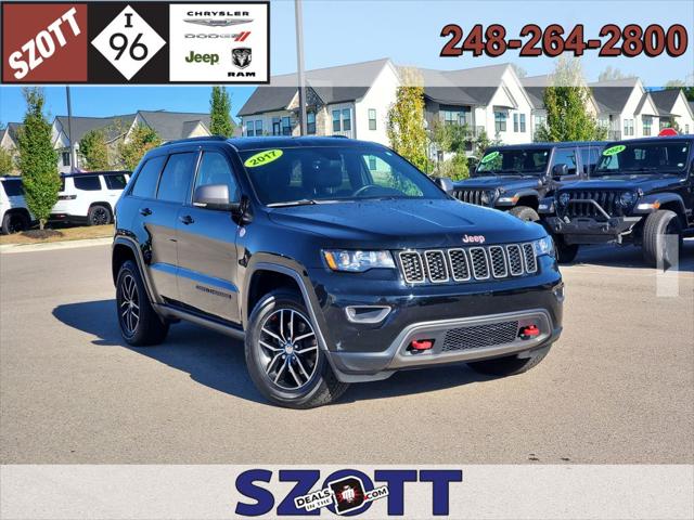 2017 Jeep Grand Cherokee Trailhawk for sale in New Hudson, MI