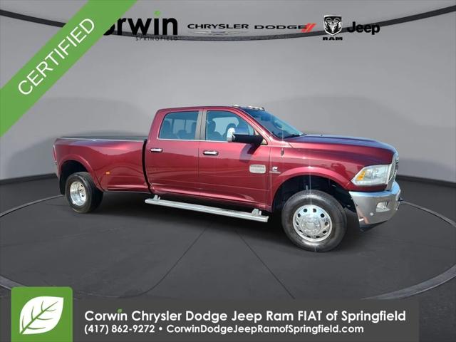 2017 Ram 3500 Laramie Longhorn Crew Cab 4x4 8' Box for sale in Springfield, MO