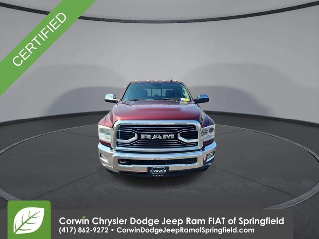 2017 Ram 3500 Laramie Longhorn Crew Cab 4x4 8' Box