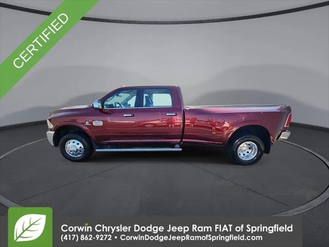 2017 Ram 3500 Laramie Longhorn Crew Cab 4x4 8' Box