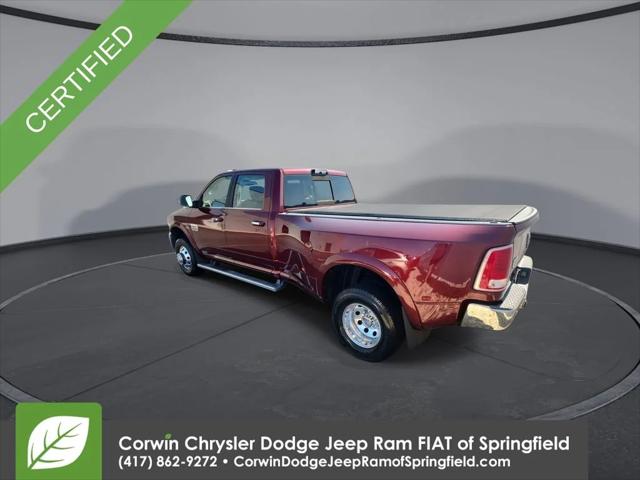2017 Ram 3500 Laramie Longhorn Crew Cab 4x4 8' Box