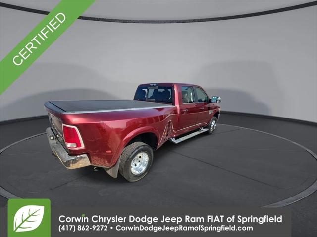 2017 Ram 3500 Laramie Longhorn Crew Cab 4x4 8' Box