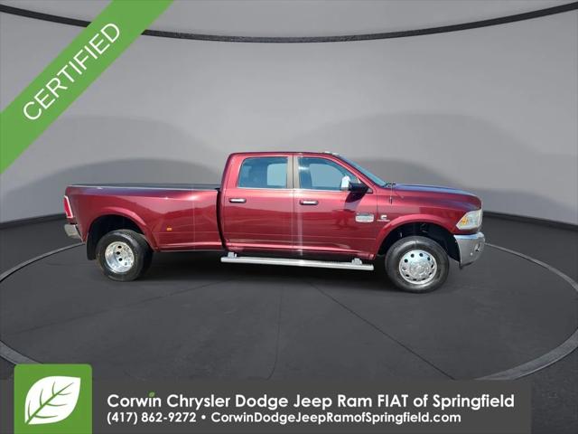 2017 Ram 3500 Laramie Longhorn Crew Cab 4x4 8' Box