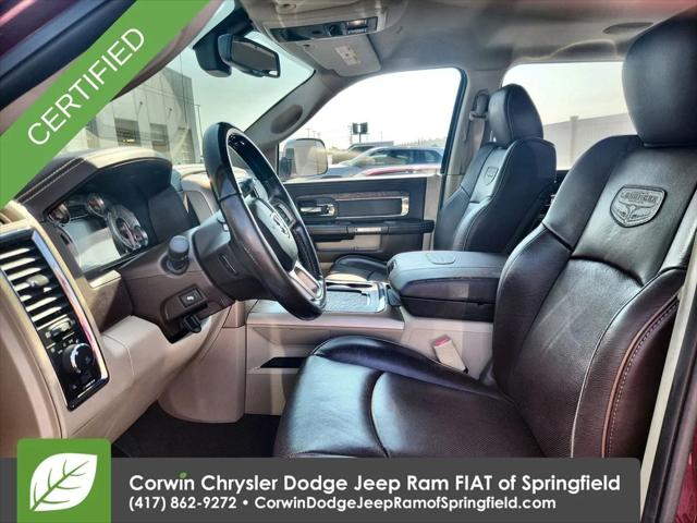 2017 Ram 3500 Laramie Longhorn Crew Cab 4x4 8' Box