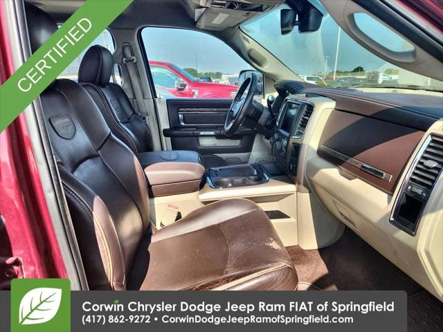 2017 Ram 3500 Laramie Longhorn Crew Cab 4x4 8' Box