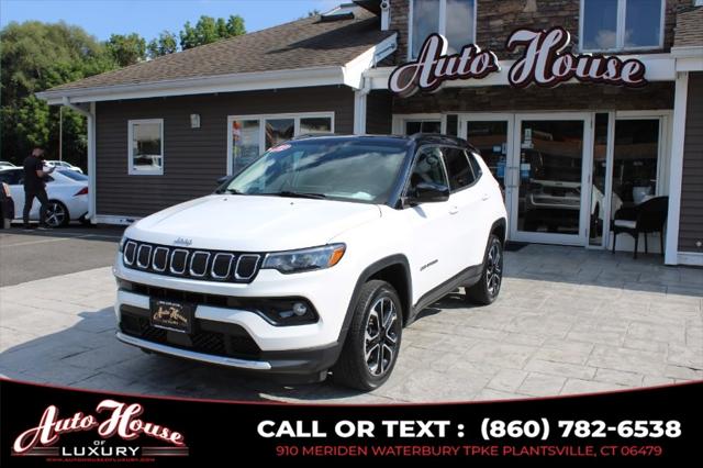 2022 Jeep Compass Limited 4x4 for sale in Plantsville, CT