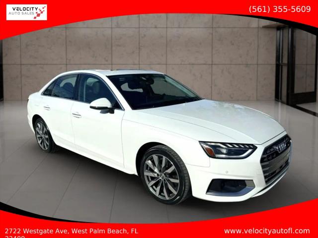 2020 Audi A4 Premium Plus 40 TFSI Front-Wheel Drive S tronic for sale in West Palm Beach, FL