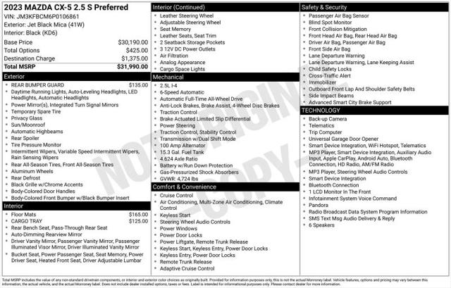 2023 Mazda CX-5 2.5 S Preferred for sale in Huntsville, AL
